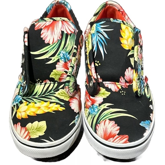 Vans Floral Slip-On Sneakers - Picture 2 of 8